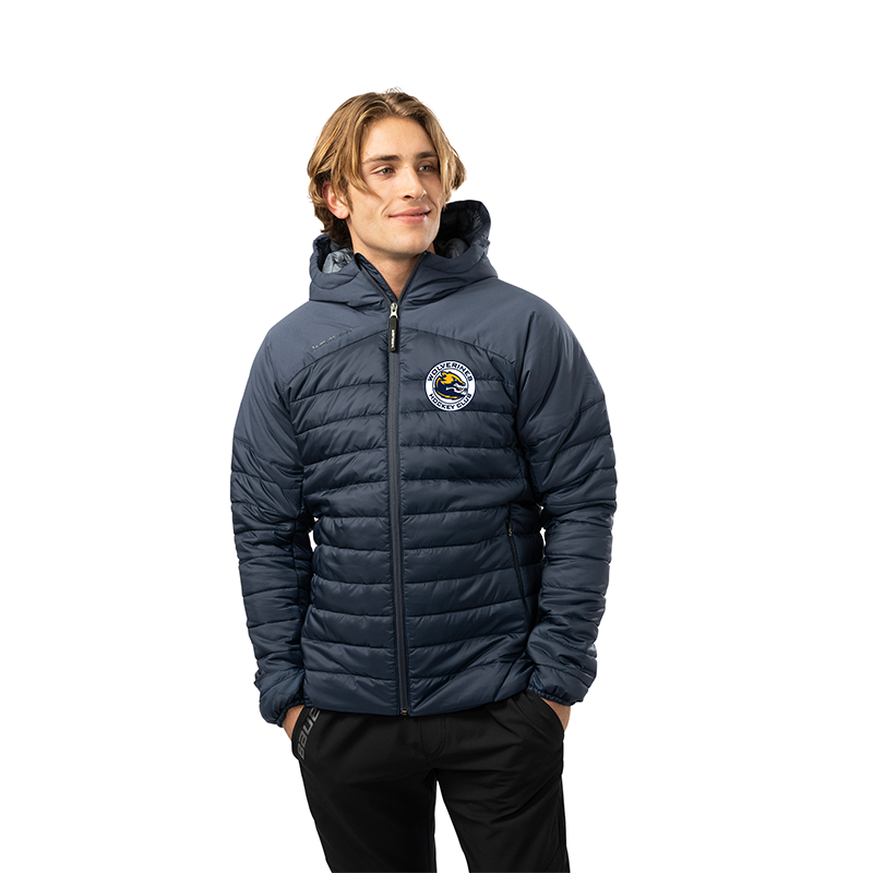 BAUER TEAM PUFFER YOUTH JACKET WOLVERINES
