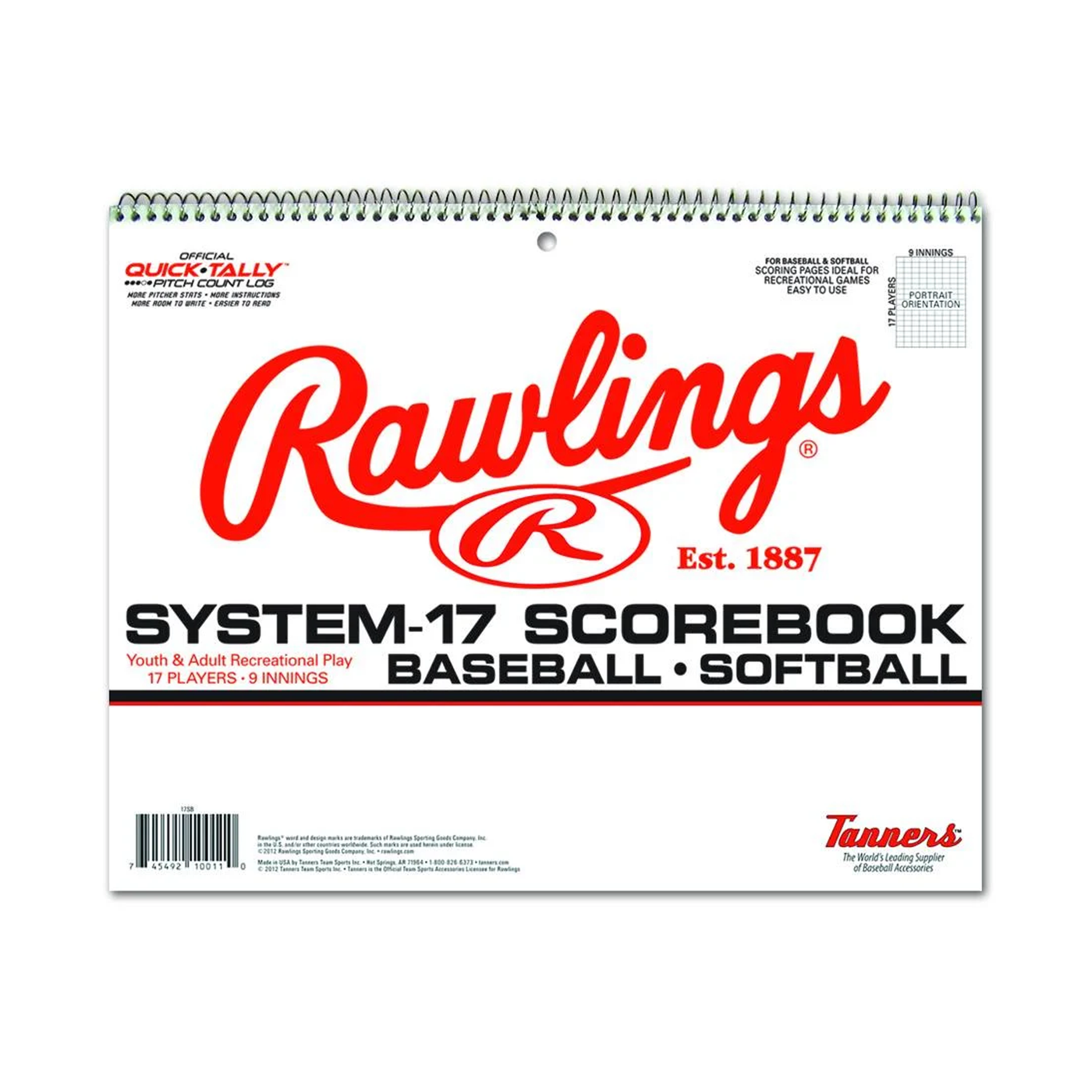 Rawlings Scorebook