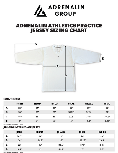 AA PRACTICE JERSEY SR SUNFLOWER