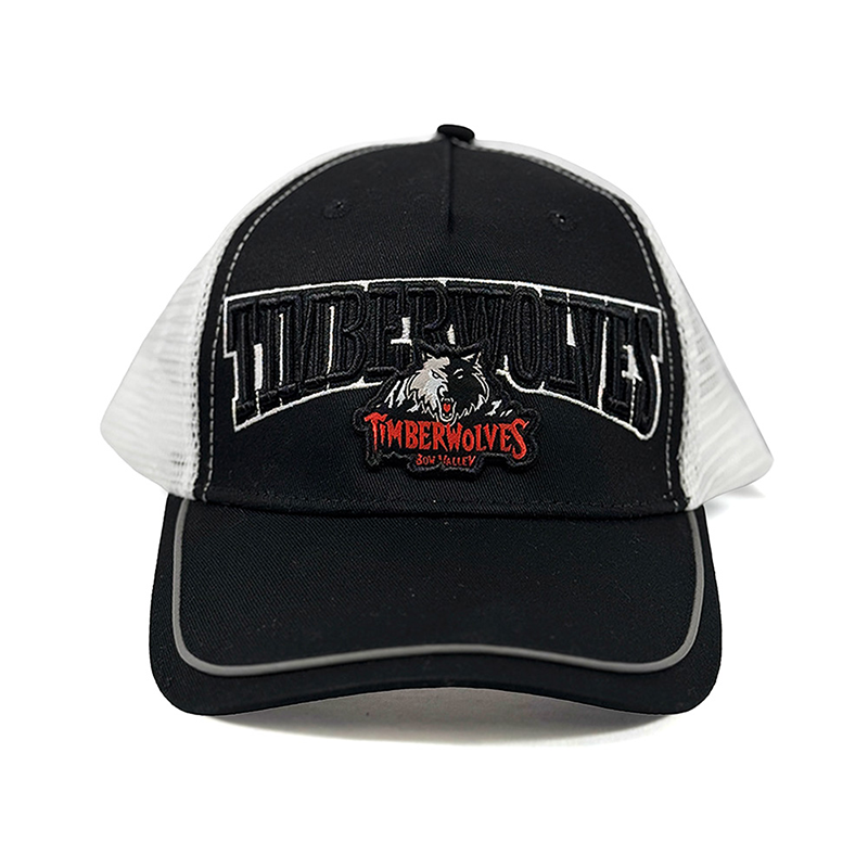 AA TRUCKER CAP BLACK TIMBERWOLVES