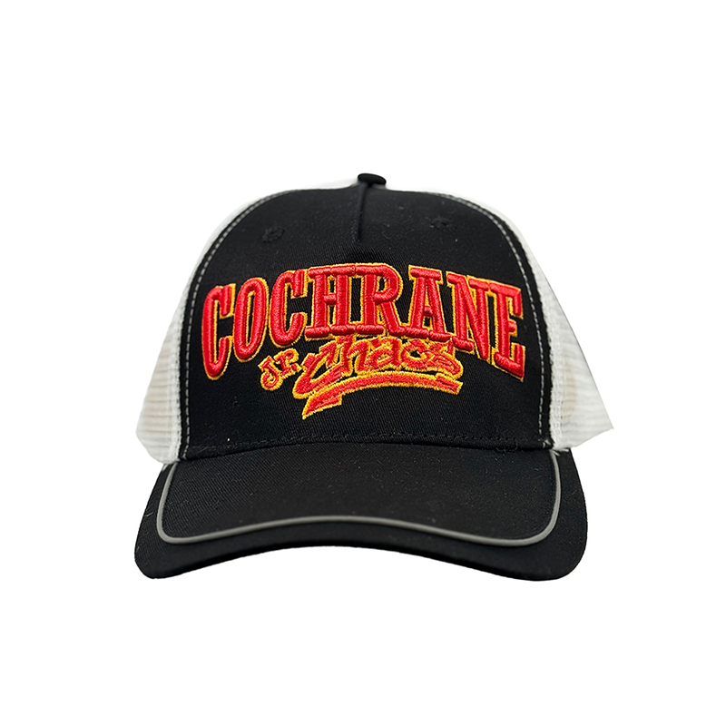 AA TRUCKER CAP BLACK CHAOS