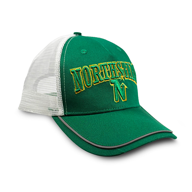 AA TRUCKER CAP GREEN NORTHSTARS