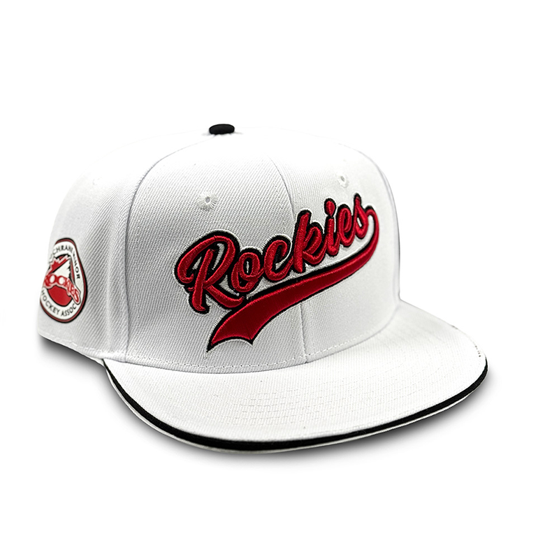 AA FLATBRIM CAP WHITE/BLACK COCHRANE