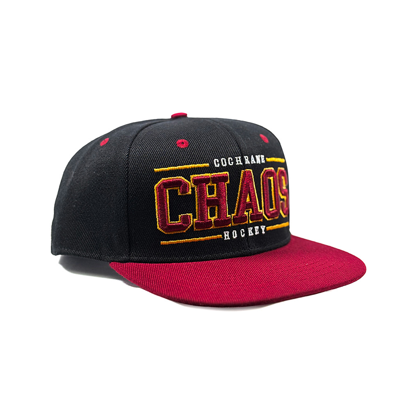 AA FLATBRIM CAP BLACK/RED CHAOS