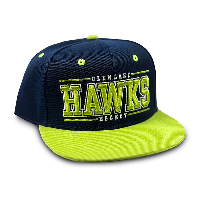 AA FLATBRIM CAP BLUE/GREEN GLENLAKE