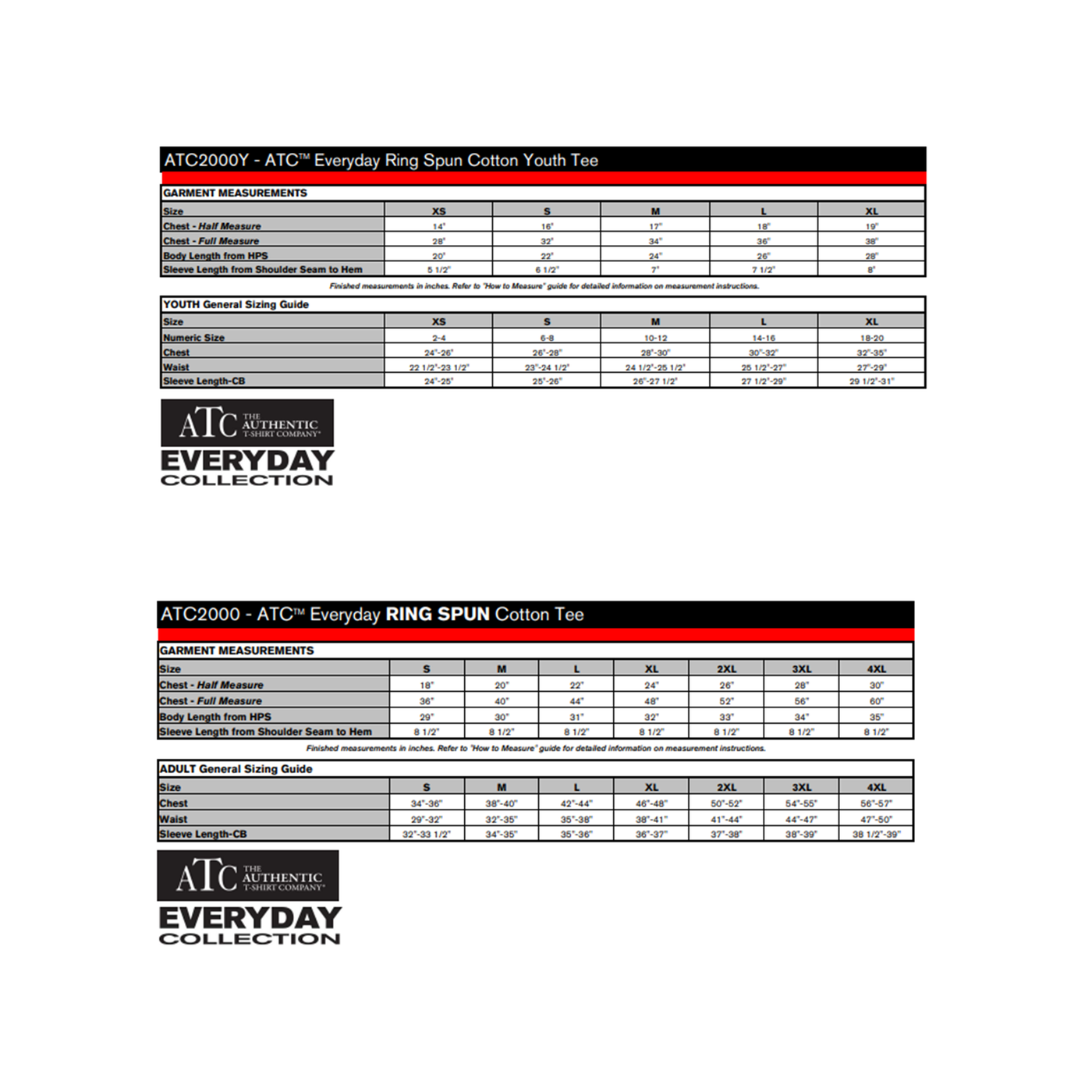 ATC EVERYDAY COTTON YOUTH TEE - CALSOUTH