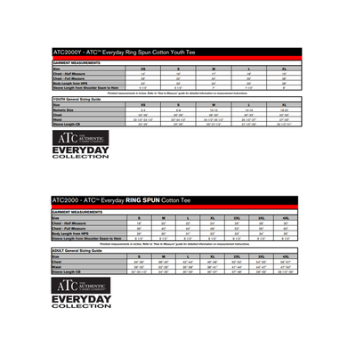 ATC EVERYDAY COTTON YOUTH TEE - CALSOUTH