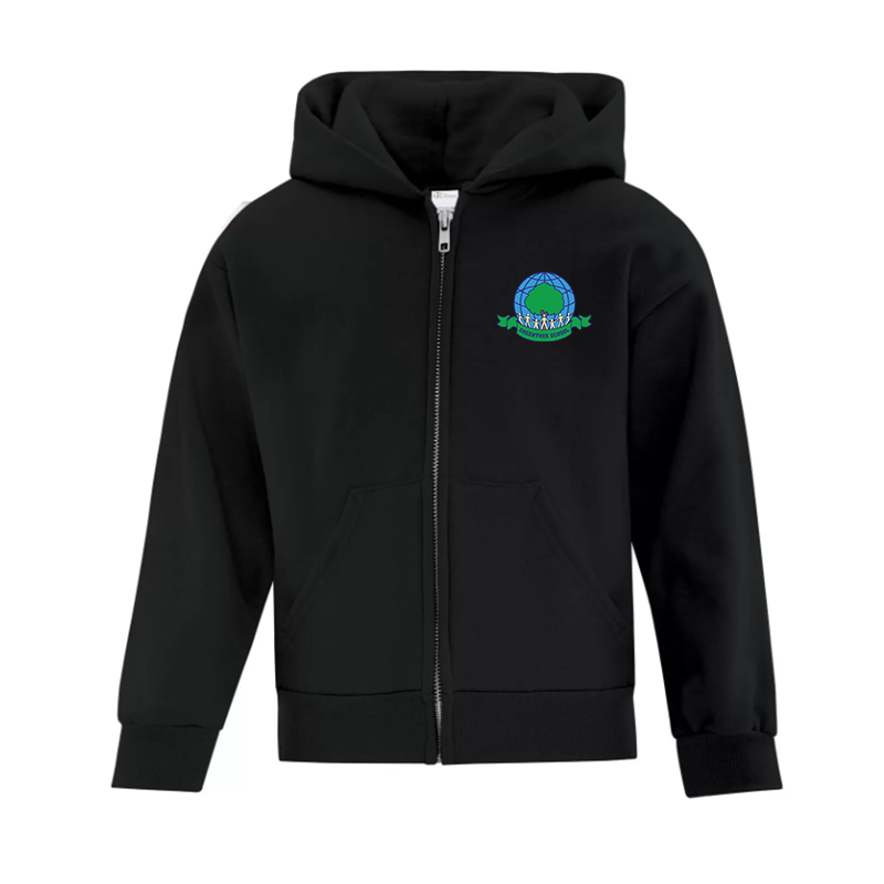 ATC EVERYDAY FULL ZIP YOUTH HOODIE - GREENTREE