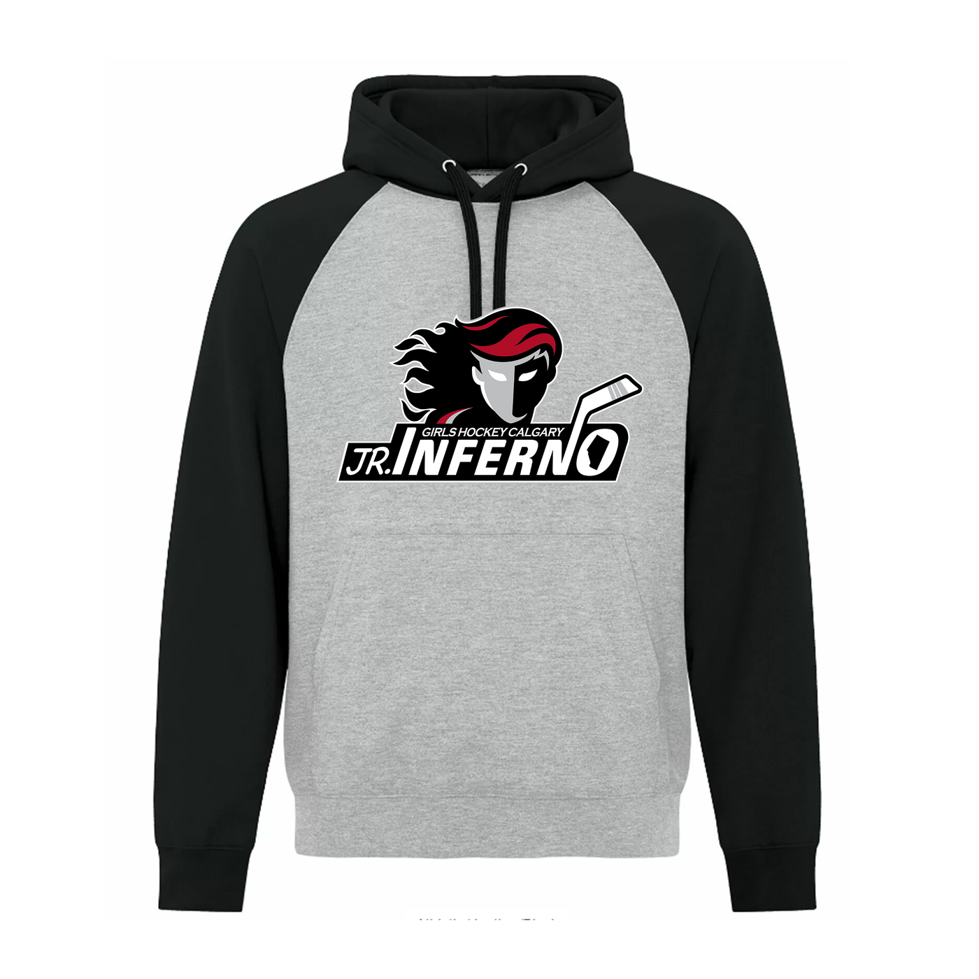 EVERYDAY TWO TONE ADULT HOODIE - INFERNO