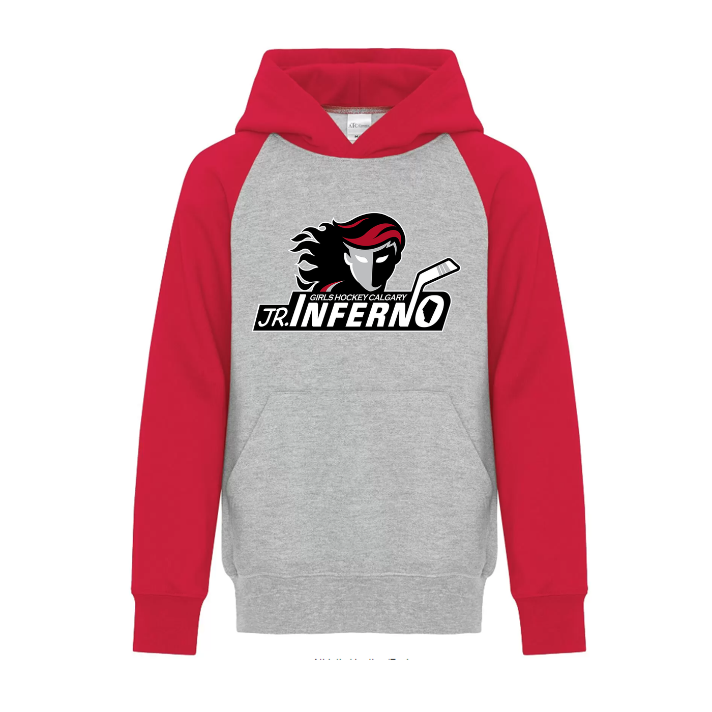 EVERYDAY TWO TONE YOUTH HOODIE - INFERNO