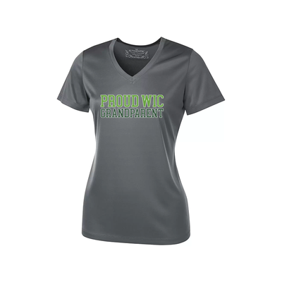 PRO TEAM LADIES V-NECK TEE - WIC PARENT