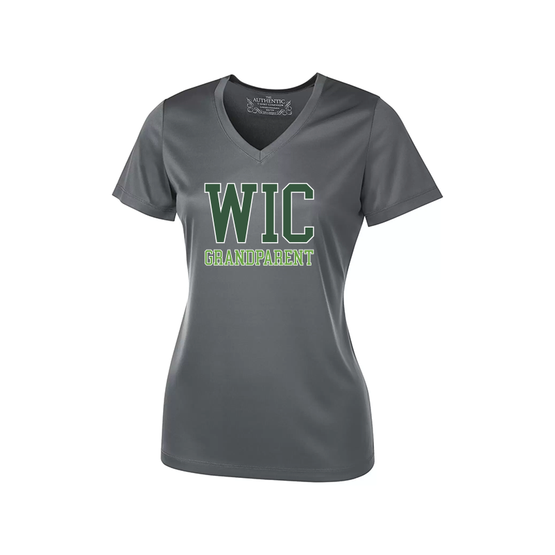 PRO TEAM LADIES V-NECK TEE - WIC PARENT