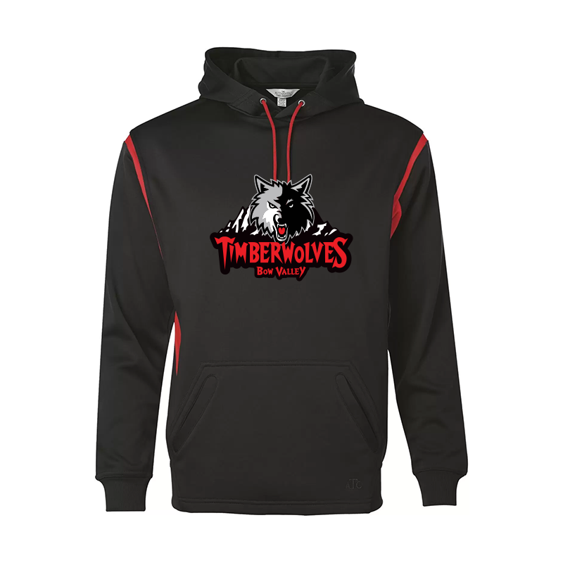 PTECH VARCITY ADULT HOODIE - COCHRANE TIMBERWOLVES