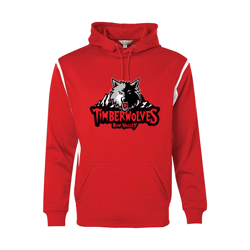 PTECH VARCITY ADULT HOODIE - COCHRANE TIMBERWOLVES