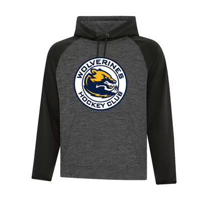 DYNAMIC TWO TONE ADULT HOODIE - WOLVERINES