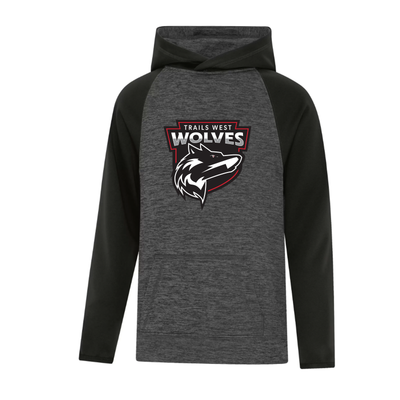 Dynamic Two Tone Youth Hoodie - Trails West