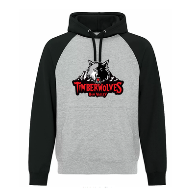 EVERYDAY TWO TONE ADULT HOODIE - COCHRANE TIMBERWOLVES