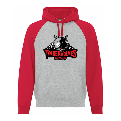 EVERYDAY TWO TONE ADULT HOODIE - COCHRANE TIMBERWOLVES