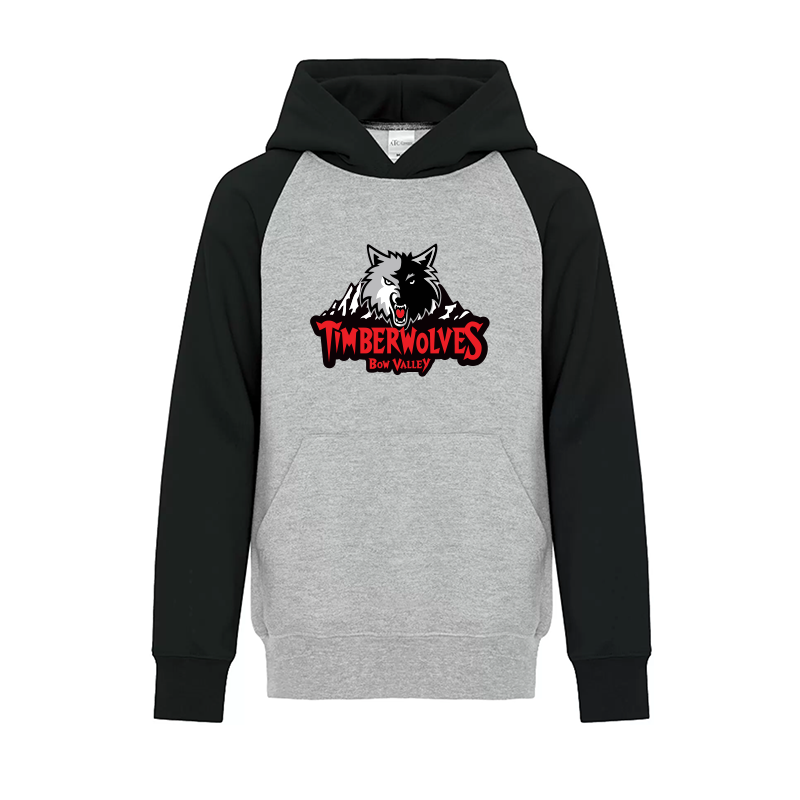 EVERYDAY TWO TONE YOUTH HOODIE - COCHRANE TIMBERWOLVES