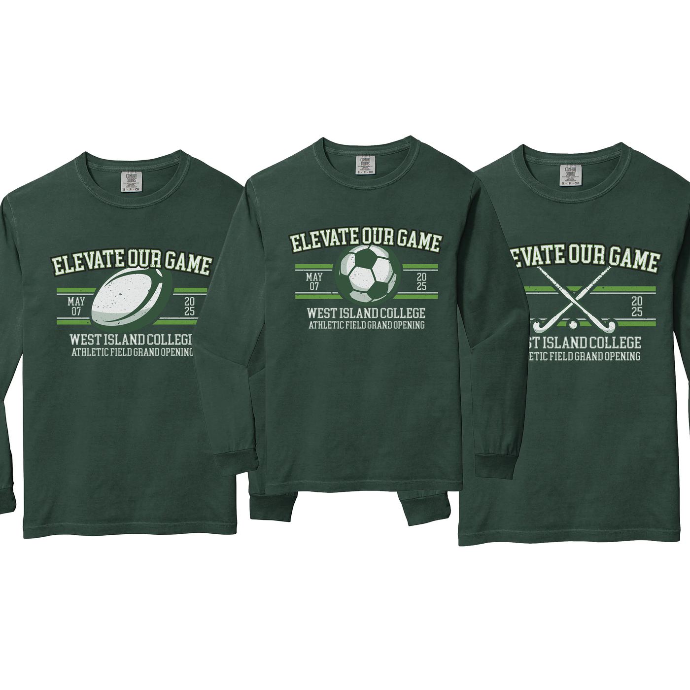 COMFORT COLORS HEAVYWEIGHT LONG SLEEVE - WIC ATHLETIC FIELD