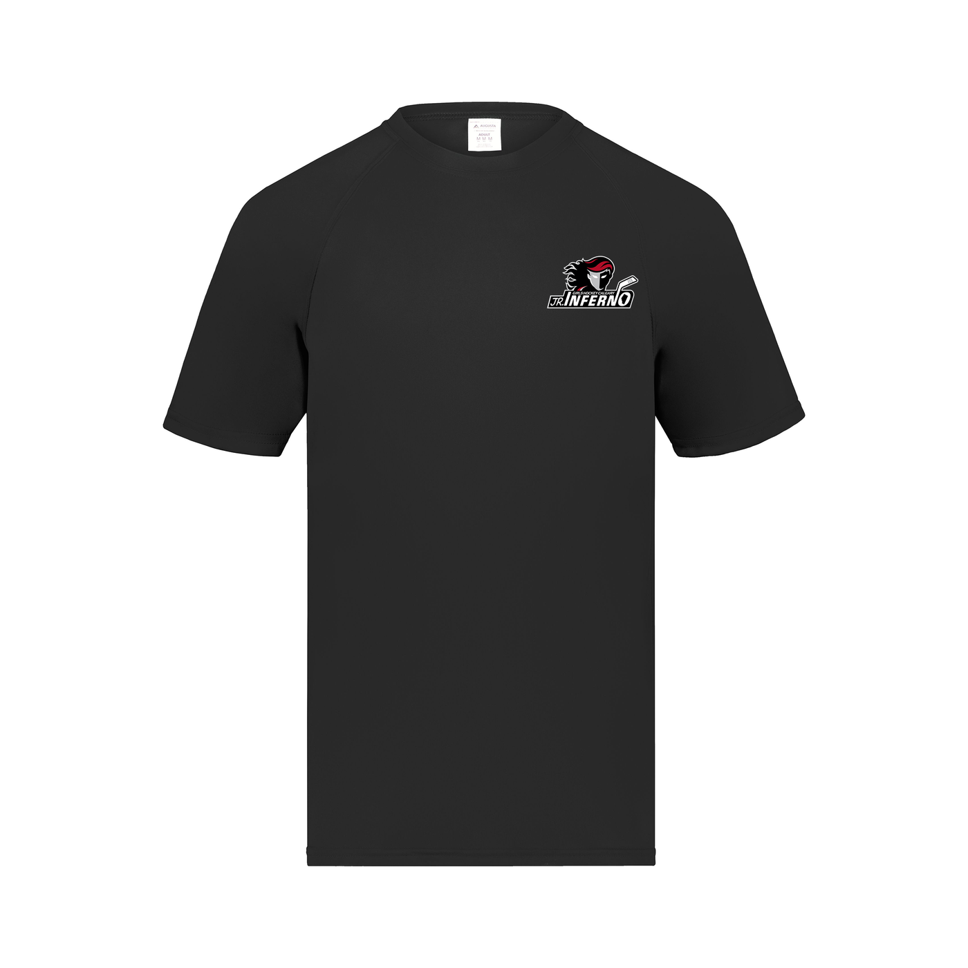 ATTAIN WICKING YOUTH TEE - INFERNO