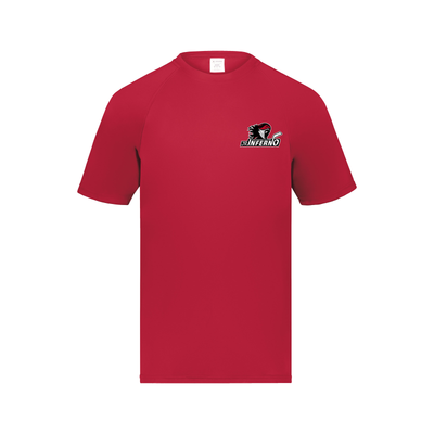 ATTAIN WICKING YOUTH TEE - INFERNO