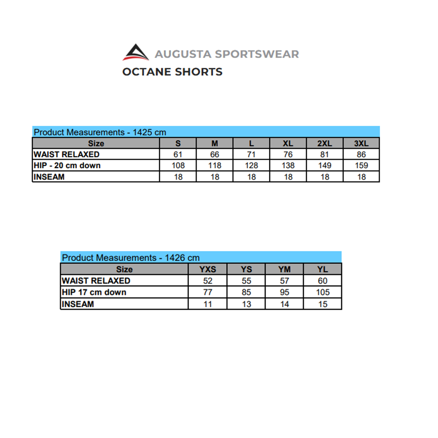AUGUSTA OCTANE ADULT SHORTS - CBK WOLVES