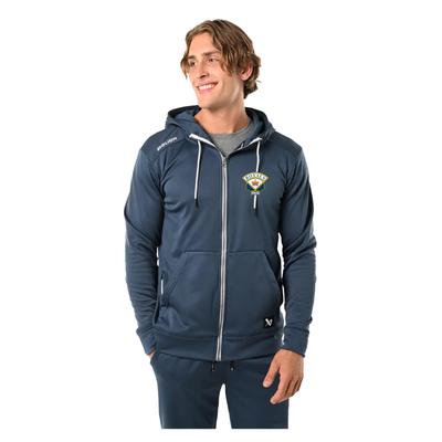 BAUER TEAM FLEECE ZIP ADULT HOODIE - ROYALS