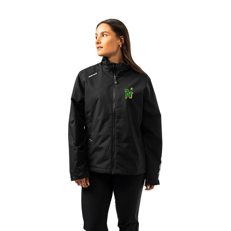 BAUER TEAM LW JACKET WOMENS BLACK - NORTHSTARS