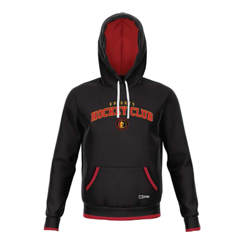 BARDOWN EDGE BLACK HOODIE - KNIGHTS
