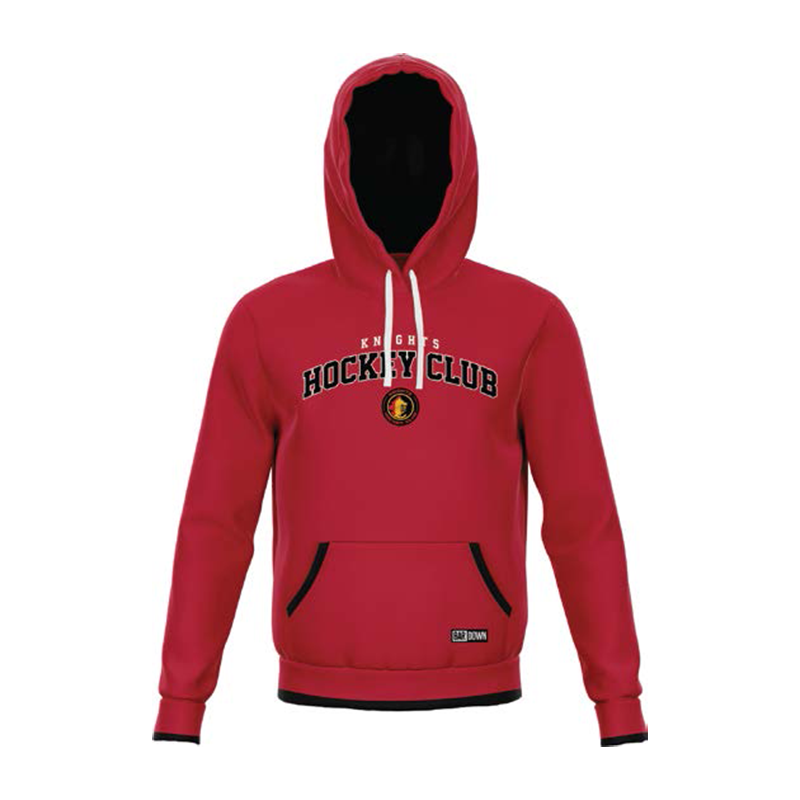BARDOWN EDGE RED HOODIE - KNIGHTS