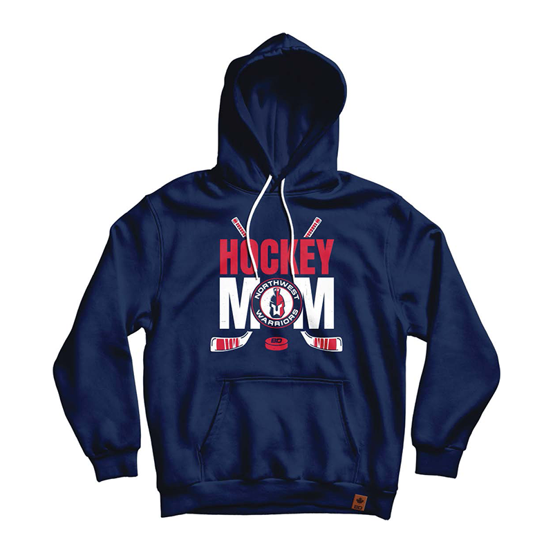 BARDOWN HOCKEY MOM HOODIE - NWW