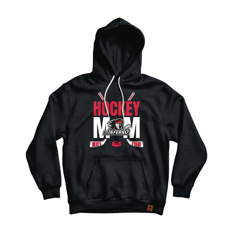 BARDOWN HOCKEY MOM HOODIE - INFERNO