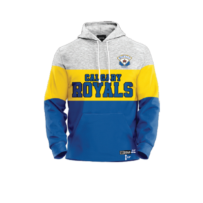 BARDOWN TRI-COLOUR HOODIE - ROYALS