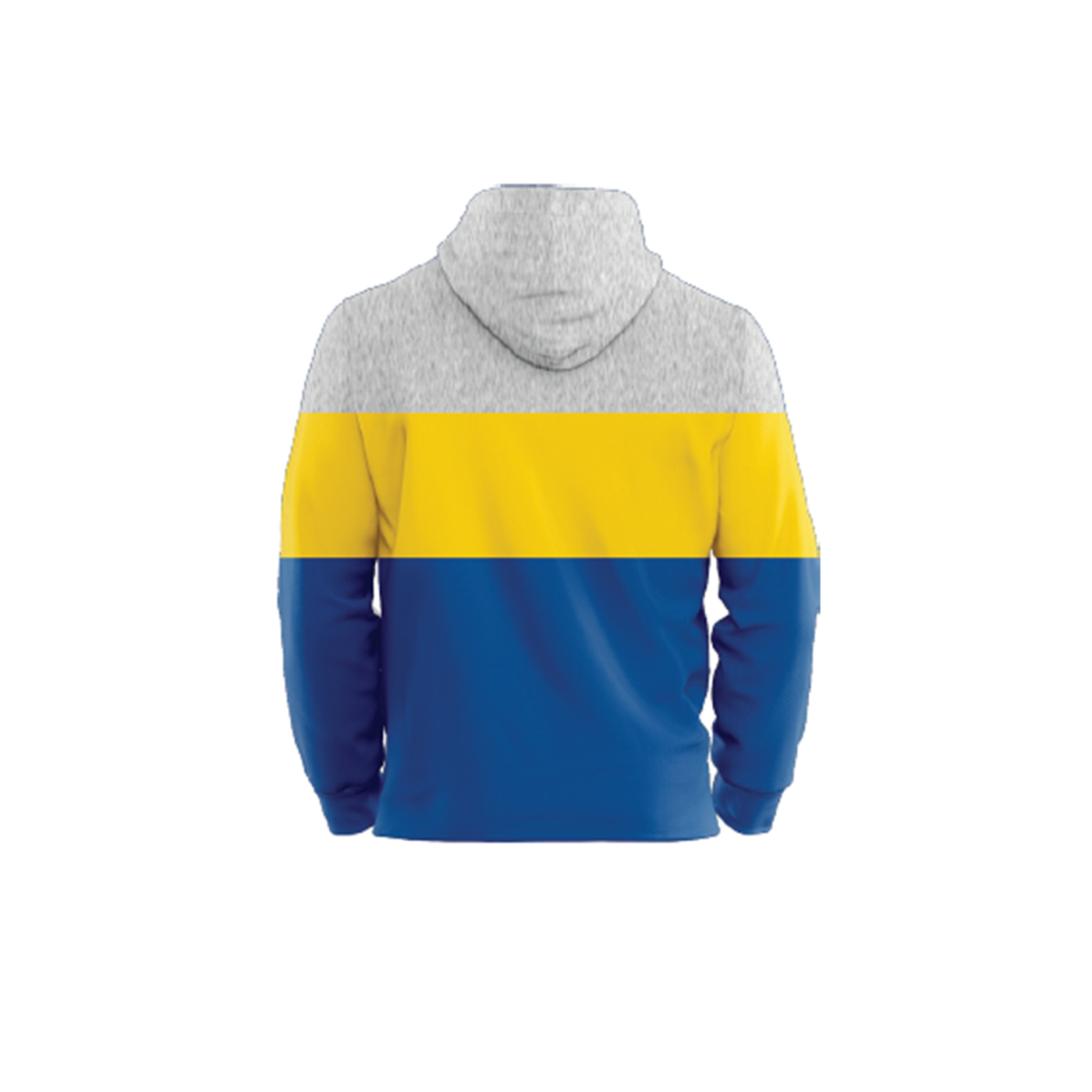 BARDOWN TRI-COLOUR HOODIE - ROYALS