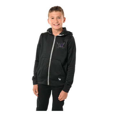 BAUER TEAM FLEECE ZIP YOUTH HOODIE - RAIDERS