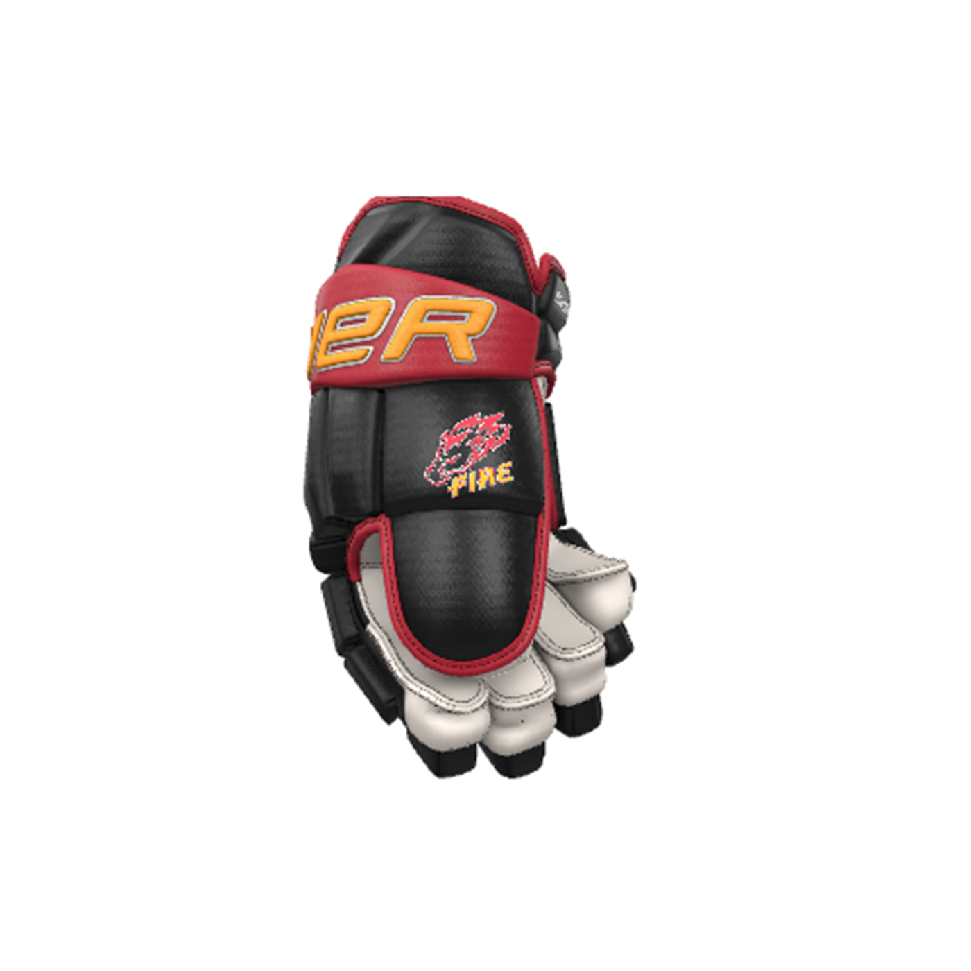 BAUER CUSTOM VAPOR PRO TEAM GLOVE - FIRE