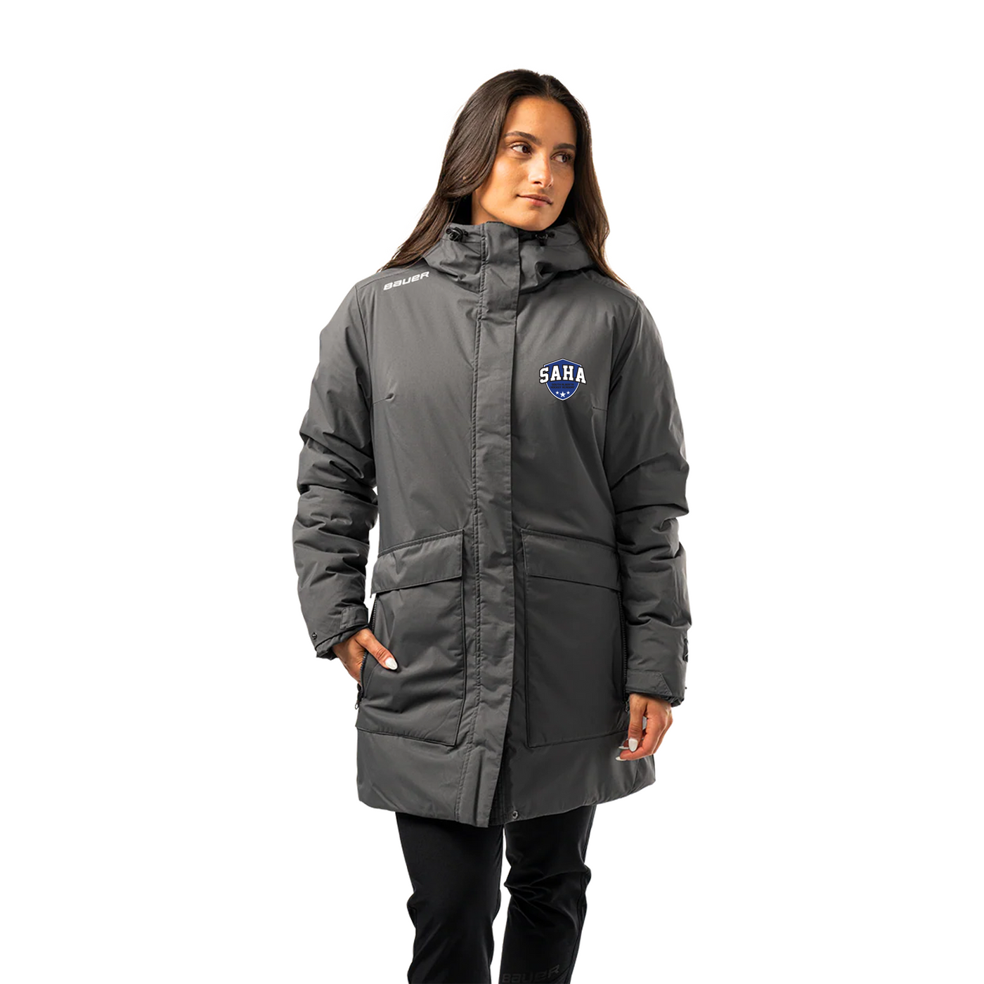 S25 TEAM TRAVEL COAT WMNS - SAHA
