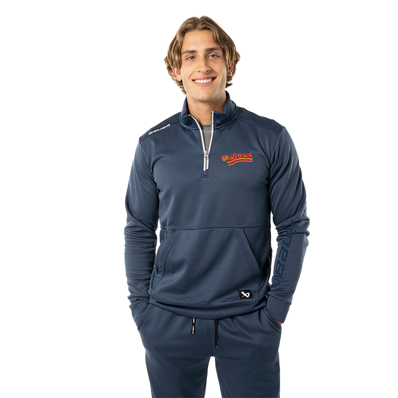 BAUER TEAM FLEECE 1/2 ZIP - COCHRANE CHAOS