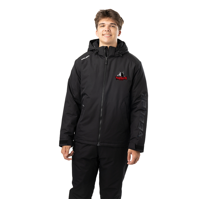 BAUER HEAVYWEIGHT YOUTH JACKET - COCHRANE TIMBERWOLVES