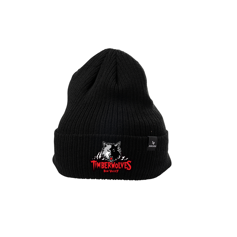 BAUER TEAM RIBBED BEANIE - COCHRANE TIMBERWOLVES
