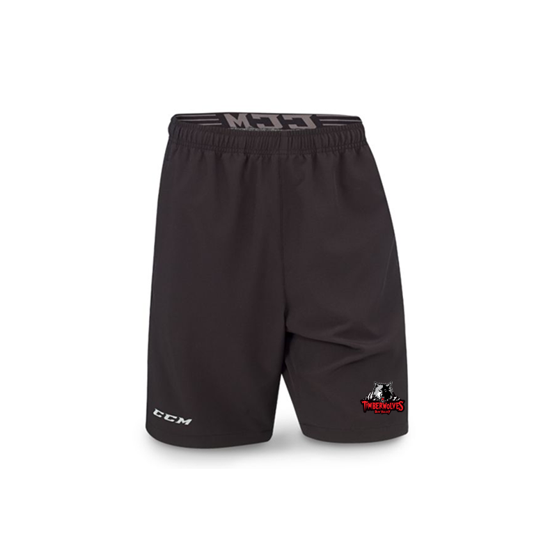 CCM WOVEN YOUTH SHORT - COCHRANE TIMBERWOLVES