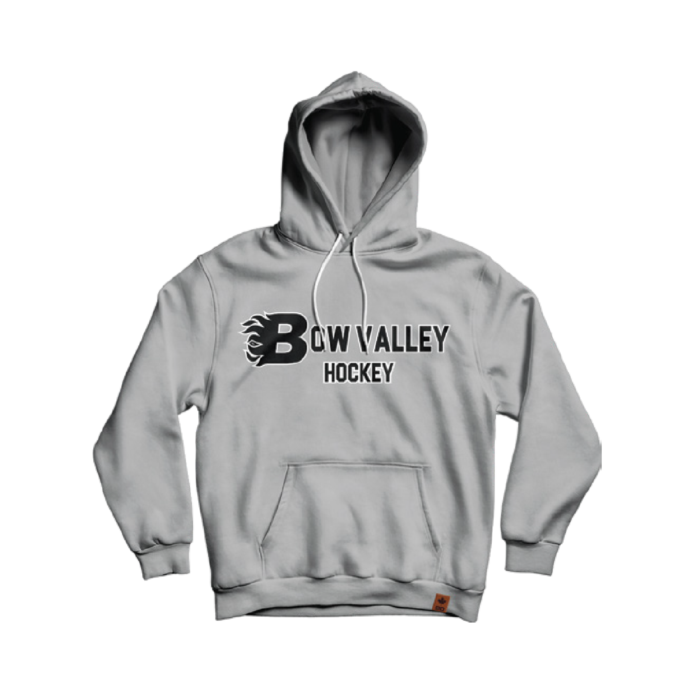BARDOWN CLASSIC HOODIE GREY - BOW VALLEY