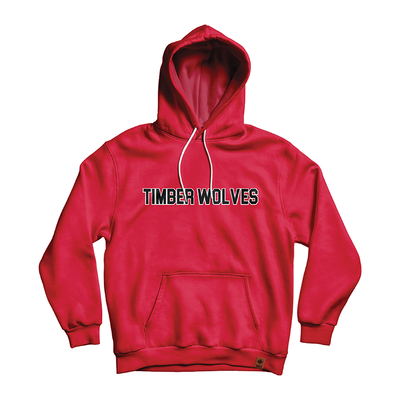 BARDOWN CLASSIC HOODIE RED - TIMBERWOLVES