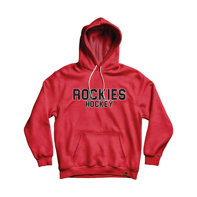 BARDOWN CLASSIC HOODIE RED - COCHRANE ROCKIES