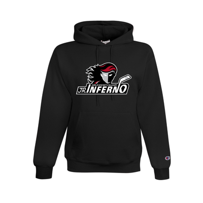 CHAMPION POWERBLEND ADULT HOODIE - INFERNO