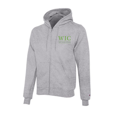 CHAMPION DOUBLE DRY ECO FULL-ZIP ADULT HOODIE - WIC