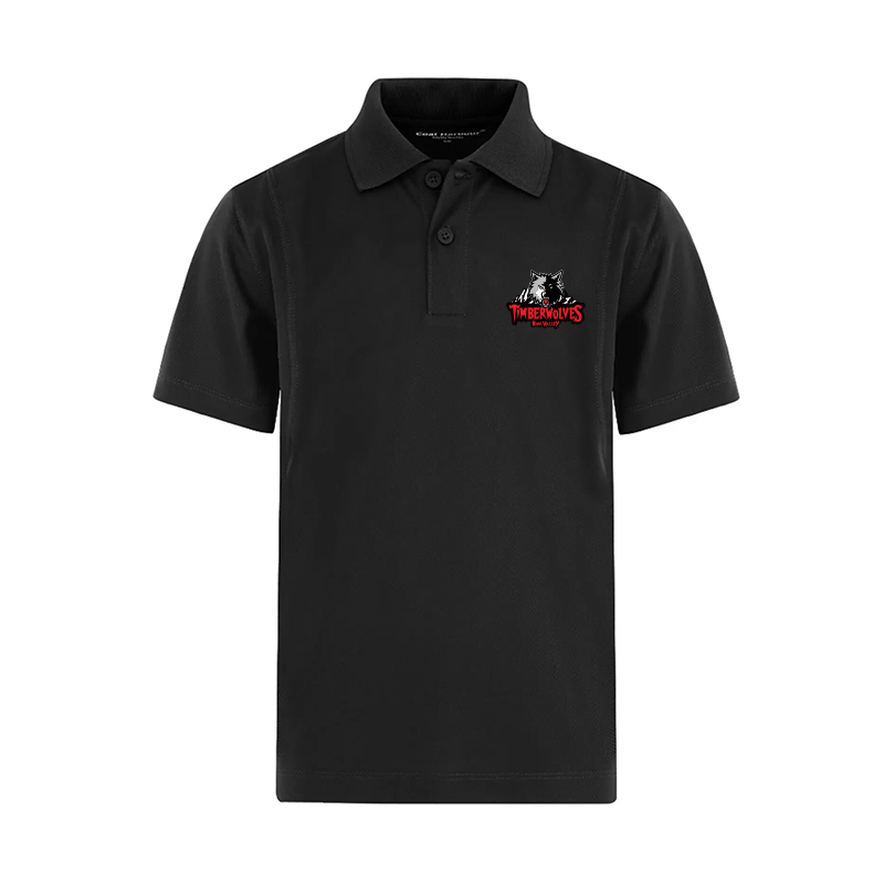 SNAG RESISTANT YOUTH POLO - COCHRANE TIMBERWOLVES