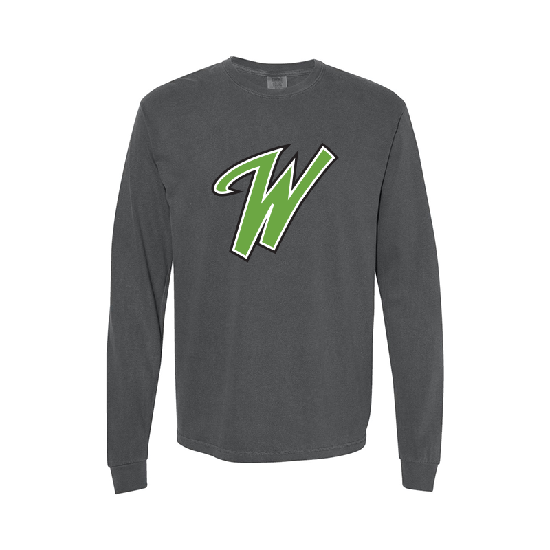 GARMENT-DYED HEAVYWEIGHT LONG SLEEVE - WIC ATHLETIC