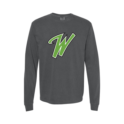 GARMENT-DYED HEAVYWEIGHT LONG SLEEVE - WIC ATHLETIC